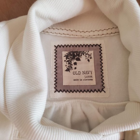 NWT! Old Navy Shawl Collar Sweatshirt - Size L - Picture 3 of 4